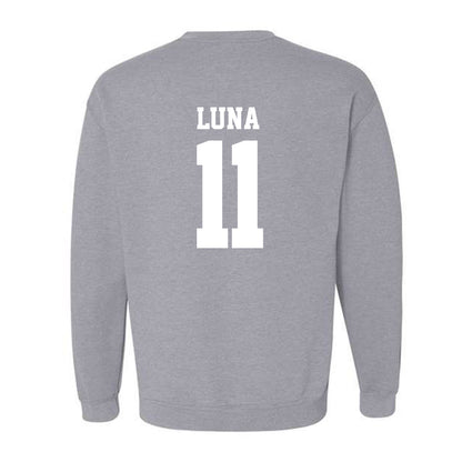 New Mexico - NCAA Men's Golf : Valentin Luna - Classic Fashion Shersey Crewneck Sweatshirt-1