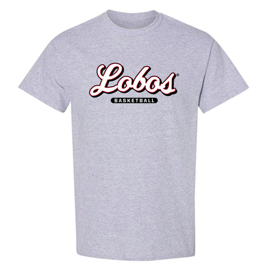 New Mexico - NCAA Men's Basketball : JT Rock - Classic Fashion Shersey T-Shirt-0