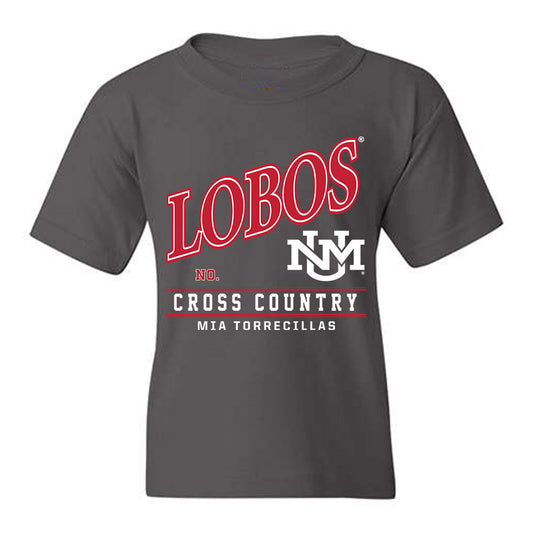 New Mexico - NCAA Women's Cross Country : Mia Torrecillas - Youth T-Shirt-0