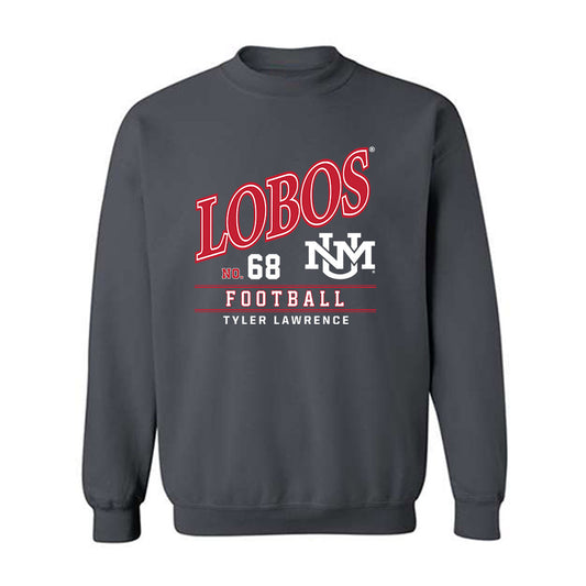 New Mexico - NCAA Football : Tyler Lawrence - Crewneck Sweatshirt-0