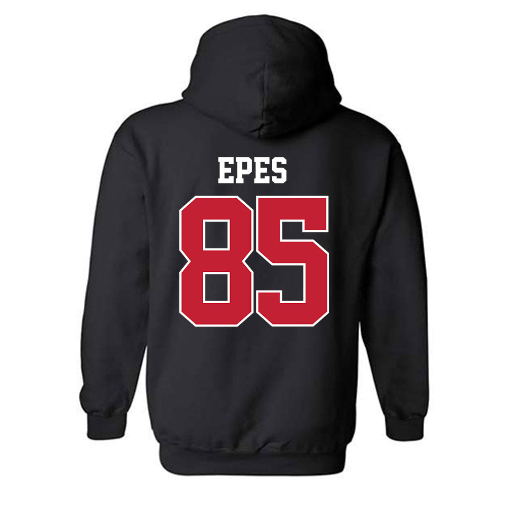 New Mexico - NCAA Football : Jackson Epes - Classic Fashion Shersey Hooded Sweatshirt-1