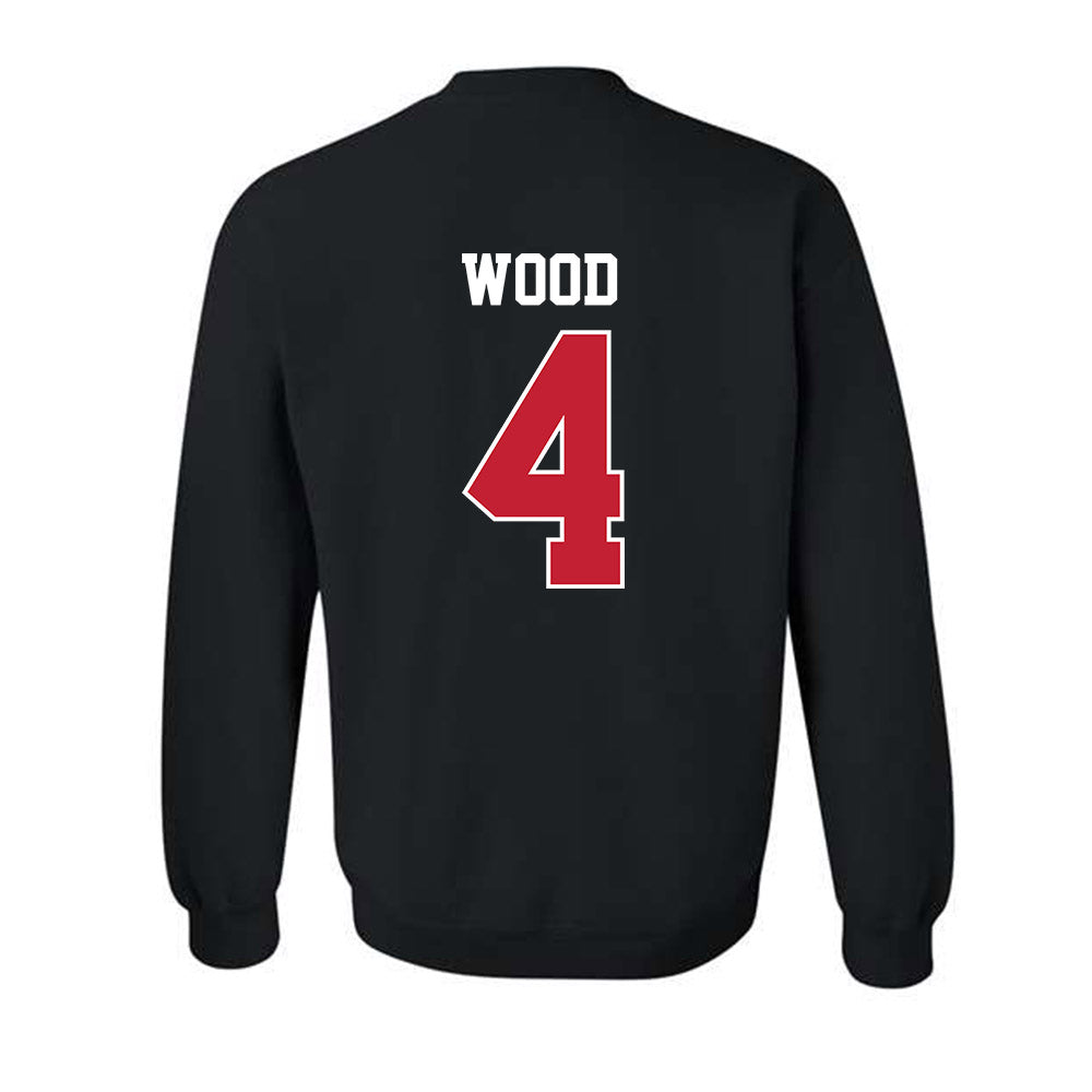 New Mexico - NCAA Baseball : Tye Wood - Classic Fashion Shersey Crewneck Sweatshirt-1