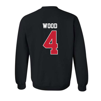New Mexico - NCAA Baseball : Tye Wood - Classic Fashion Shersey Crewneck Sweatshirt-1