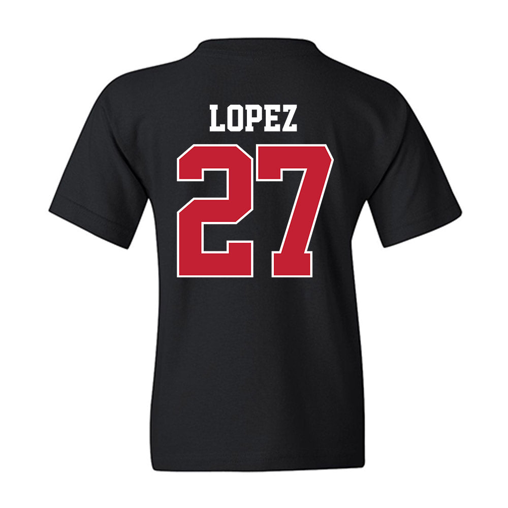 New Mexico - NCAA Baseball : David Lopez - Classic Fashion Shersey Youth T-Shirt-1