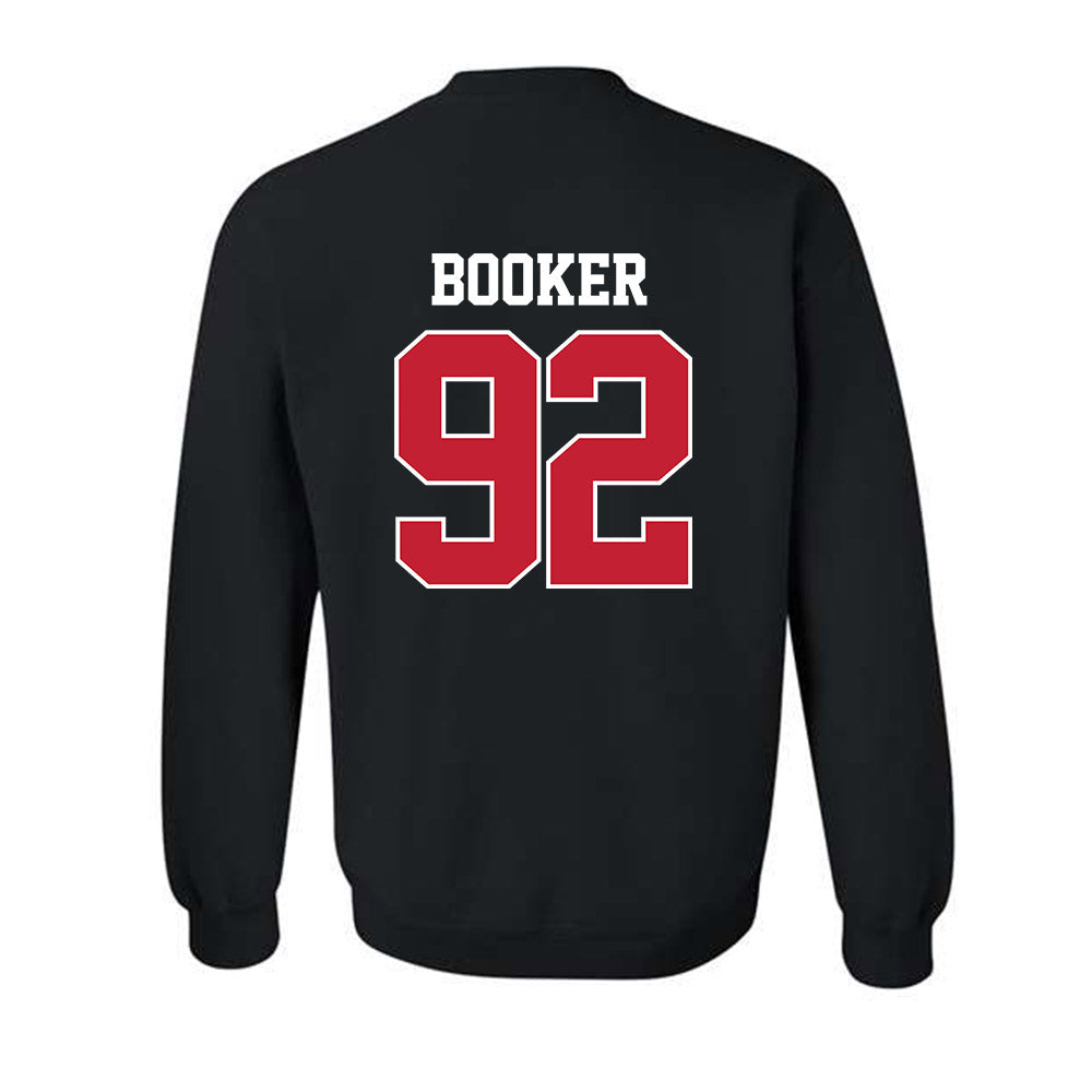New Mexico - NCAA Football : Brian Booker - Classic Fashion Shersey Crewneck Sweatshirt-1
