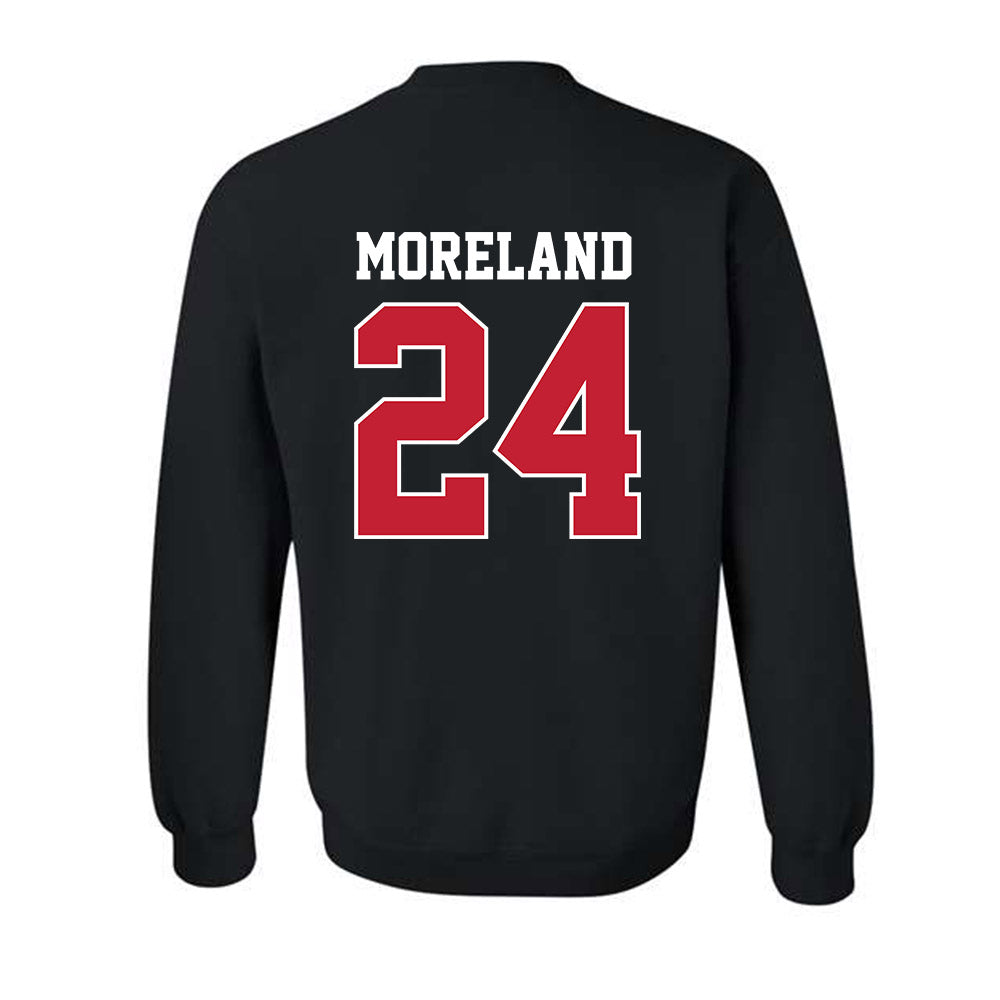 New Mexico - NCAA Women's Basketball : Amhyia Moreland - Classic Fashion Shersey Crewneck Sweatshirt-1