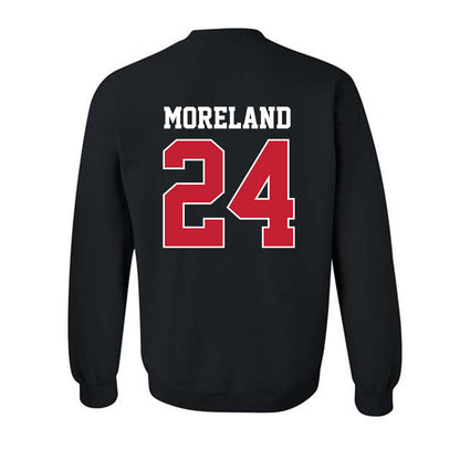 New Mexico - NCAA Women's Basketball : Amhyia Moreland - Classic Fashion Shersey Crewneck Sweatshirt-1