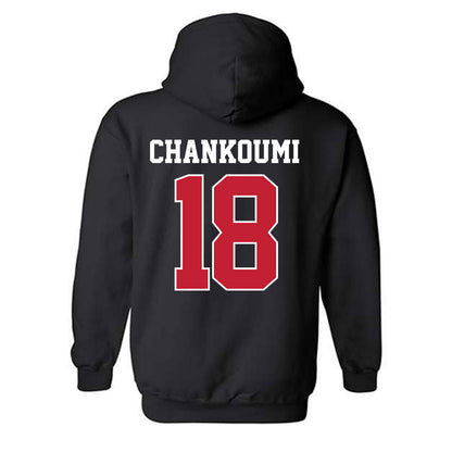 New Mexico - NCAA Women's Volleyball : Naomi Chankoumi - Classic Fashion Shersey Hooded Sweatshirt-1