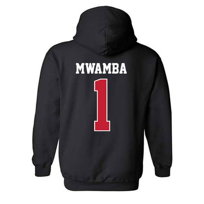 New Mexico - NCAA Women's Basketball : Lydie Mwamba - Classic Fashion Shersey Hooded Sweatshirt-1