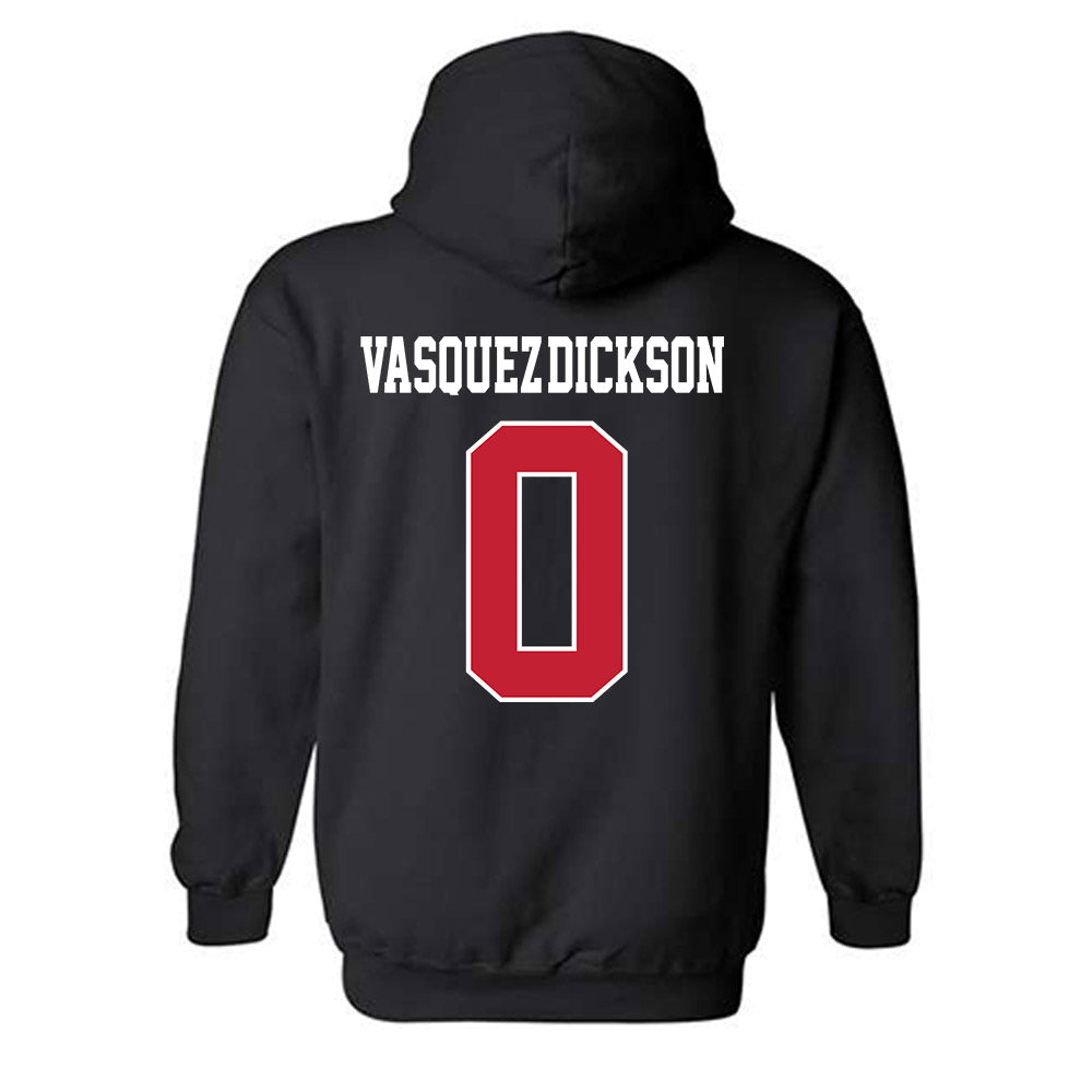 New Mexico - NCAA Softball : DeNae Vasquez-Dickson - Classic Fashion Shersey Hooded Sweatshirt-1