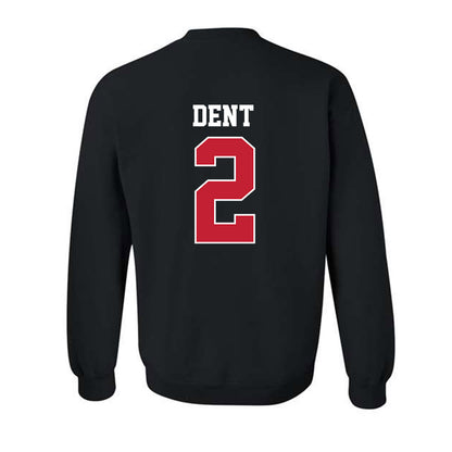 New Mexico - NCAA Men's Basketball : Donovan Dent - Classic Fashion Shersey Crewneck Sweatshirt-1