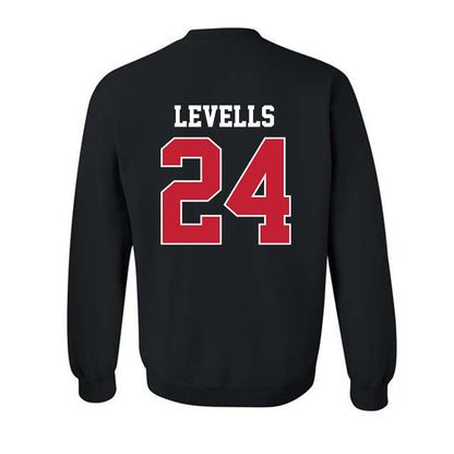 New Mexico - NCAA Football : Bear Levells - Classic Fashion Shersey Crewneck Sweatshirt-1
