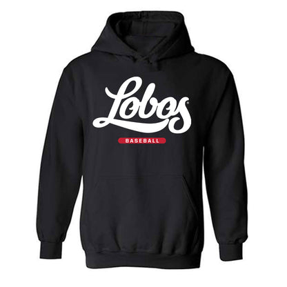 New Mexico - NCAA Baseball : David Lopez - Classic Fashion Shersey Hooded Sweatshirt-0