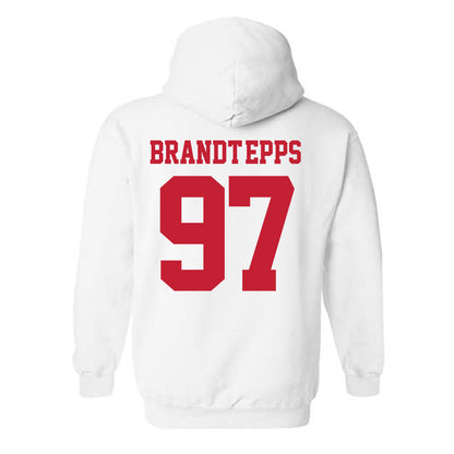 New Mexico - NCAA Football : Devin Brandt-Epps - Classic Fashion Shersey Hooded Sweatshirt