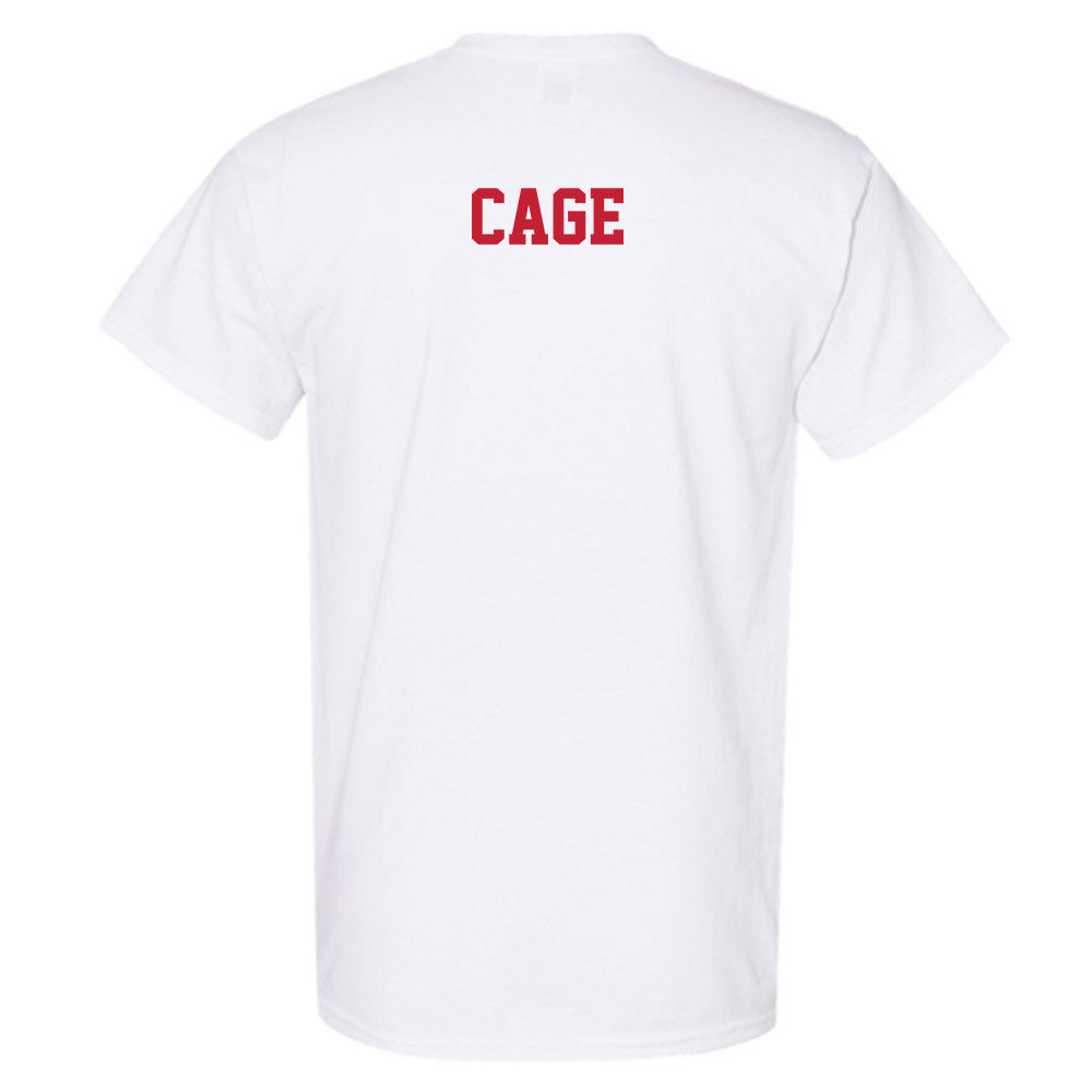 New Mexico - NCAA Men's Golf : Oliver Cage - Classic Fashion Shersey T-Shirt-1