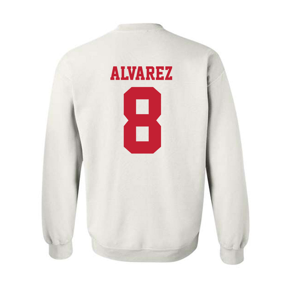 New Mexico - NCAA Baseball : Diego Alvarez - Classic Fashion Shersey Crewneck Sweatshirt-1