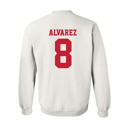 New Mexico - NCAA Baseball : Diego Alvarez - Classic Fashion Shersey Crewneck Sweatshirt-1