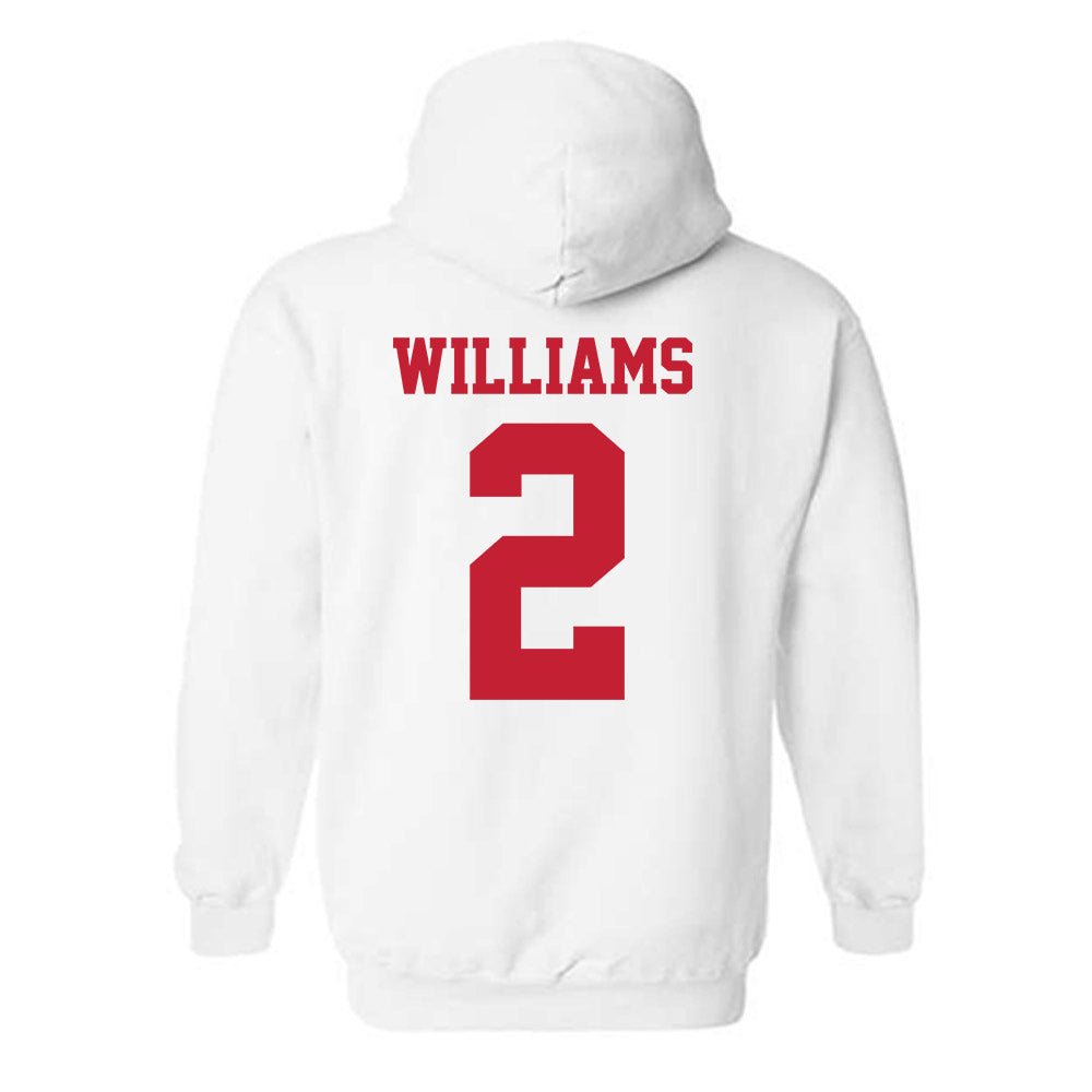 New Mexico - NCAA Football : Abraham Williams - Classic Fashion Shersey Hooded Sweatshirt-1