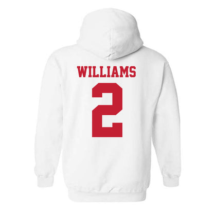 New Mexico - NCAA Football : Abraham Williams - Classic Fashion Shersey Hooded Sweatshirt-1