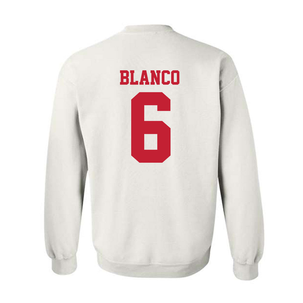 New Mexico - NCAA Women's Volleyball : Madison Blanco - Classic Fashion Shersey Crewneck Sweatshirt-1