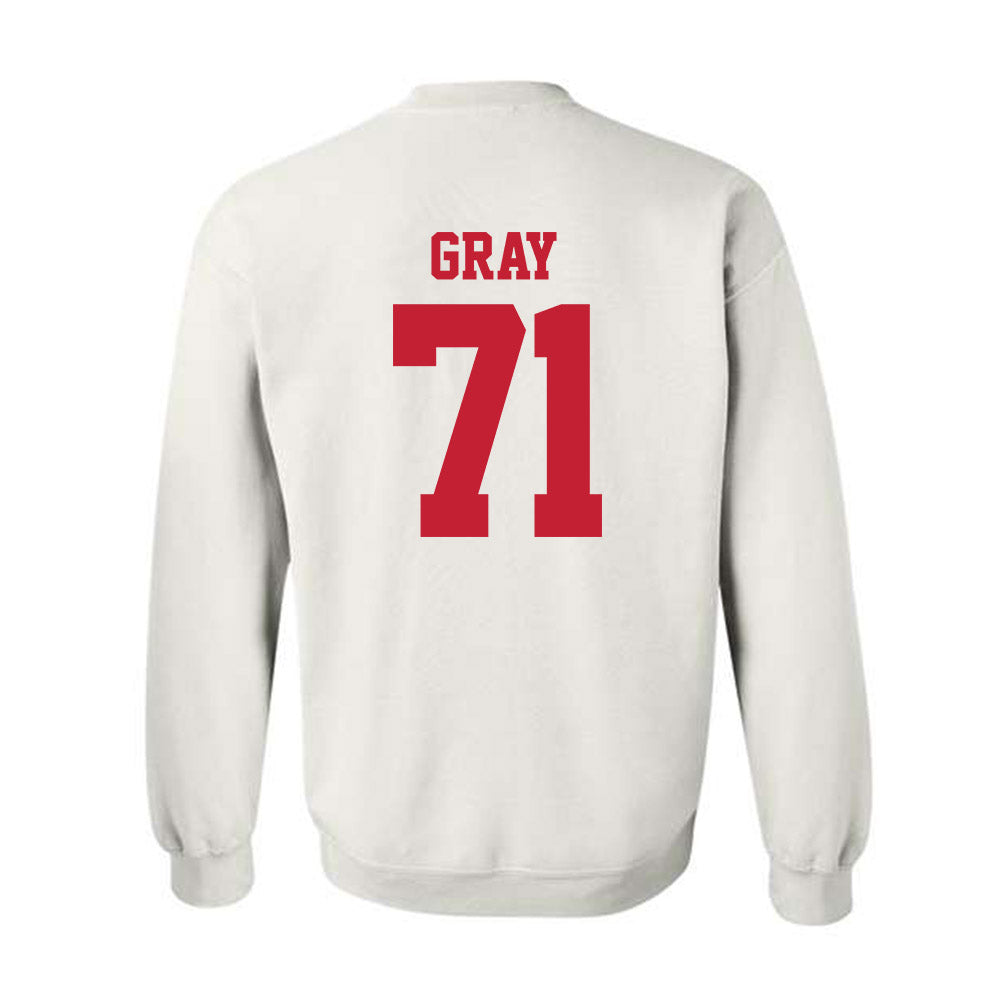 New Mexico - NCAA Football : Travis Gray - Classic Fashion Shersey Crewneck Sweatshirt-1