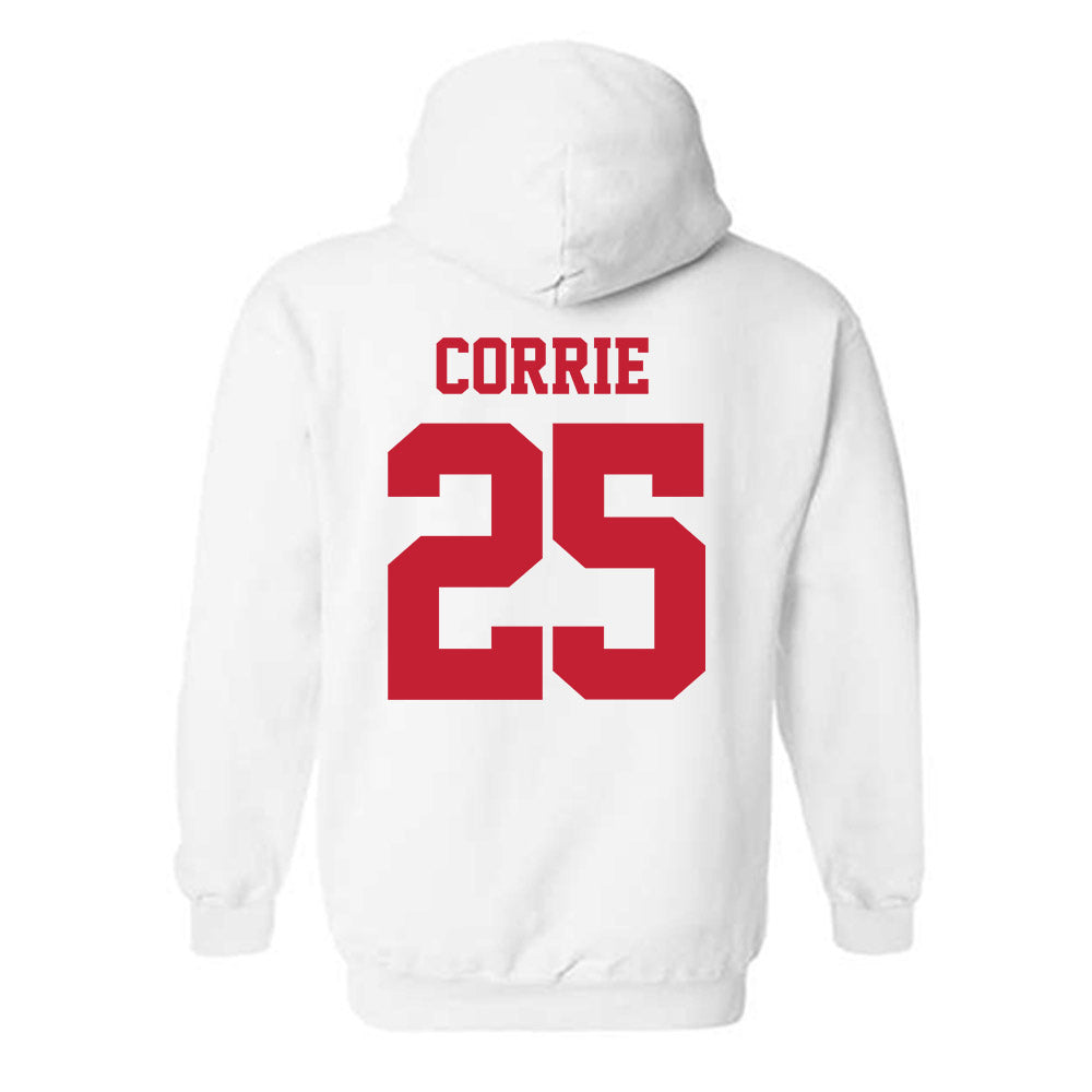 New Mexico - NCAA Women's Soccer : Samantha Corrie - Classic Fashion Shersey Hooded Sweatshirt-1