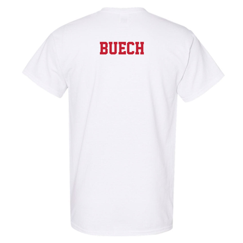 New Mexico - NCAA Men's Golf : Luis Buech - Classic Fashion Shersey T-Shirt-1