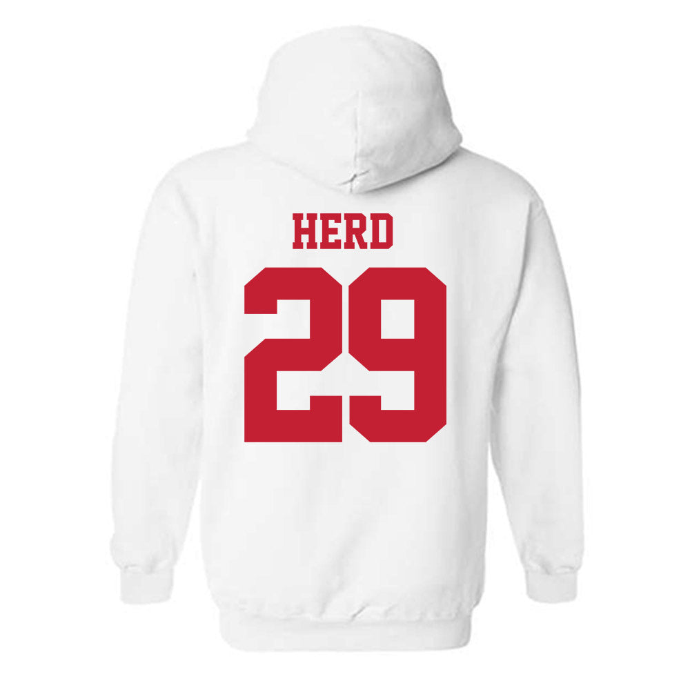 New Mexico - NCAA Baseball : Caleb Herd - Classic Fashion Shersey Hooded Sweatshirt-1