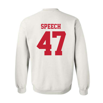 New Mexico - NCAA Football : Drew Speech - Classic Fashion Shersey Crewneck Sweatshirt-1
