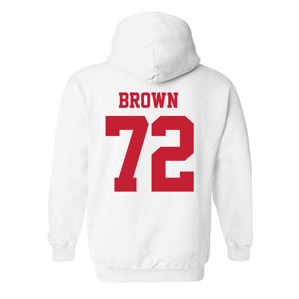 New Mexico - NCAA Football : Nevell Brown - Classic Fashion Shersey Hooded Sweatshirt-1