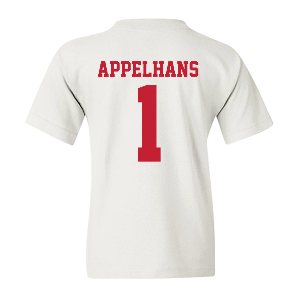 New Mexico - NCAA Men's Basketball : Braden Appelhans - Classic Fashion Shersey Youth T-Shirt-1