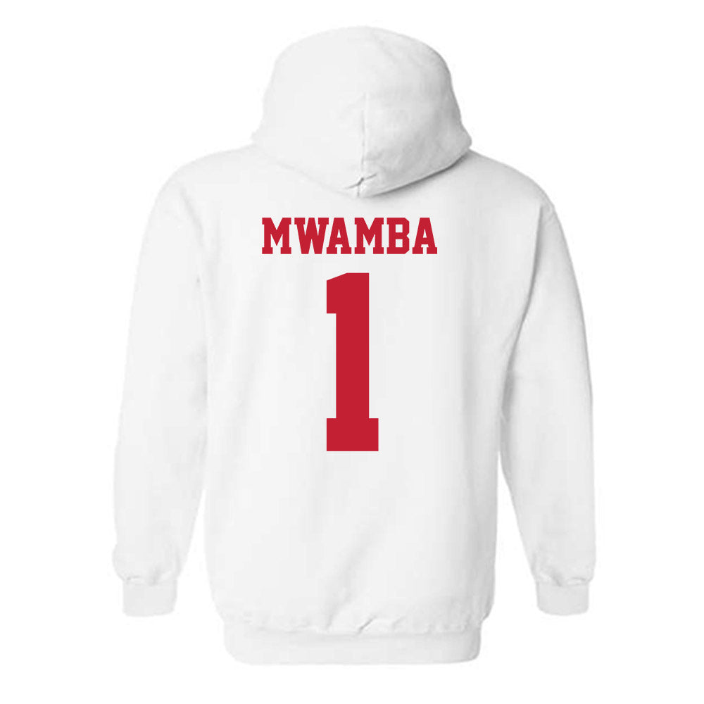 New Mexico - NCAA Women's Basketball : Lydie Mwamba - Classic Fashion Shersey Hooded Sweatshirt-1