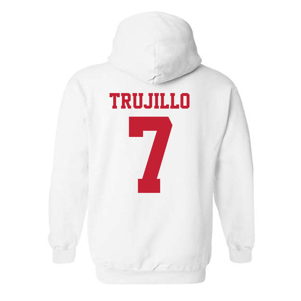 New Mexico - NCAA Football : Nic Trujillo - Classic Fashion Shersey Hooded Sweatshirt-1