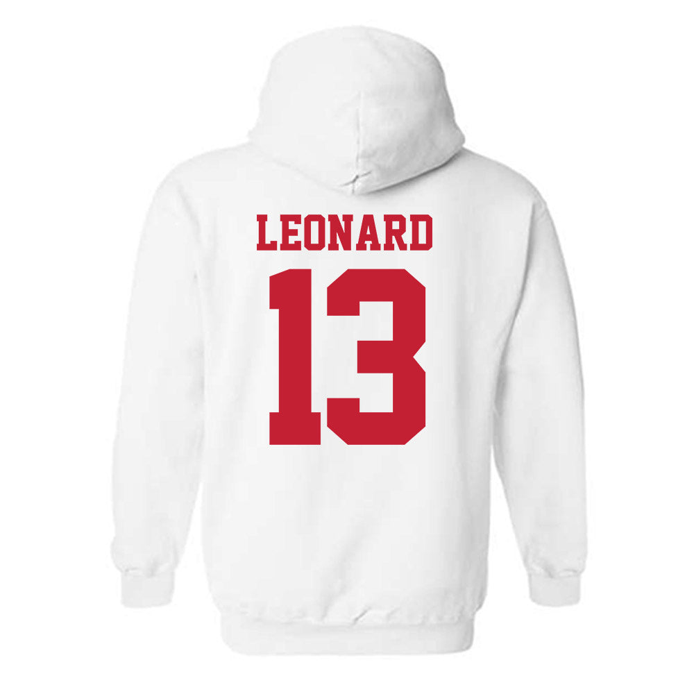 New Mexico - NCAA Women's Volleyball : Zoe Leonard - Classic Fashion Shersey Hooded Sweatshirt-1