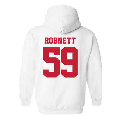 New Mexico - NCAA Football : Kaden Robnett - Classic Fashion Shersey Hooded Sweatshirt-1