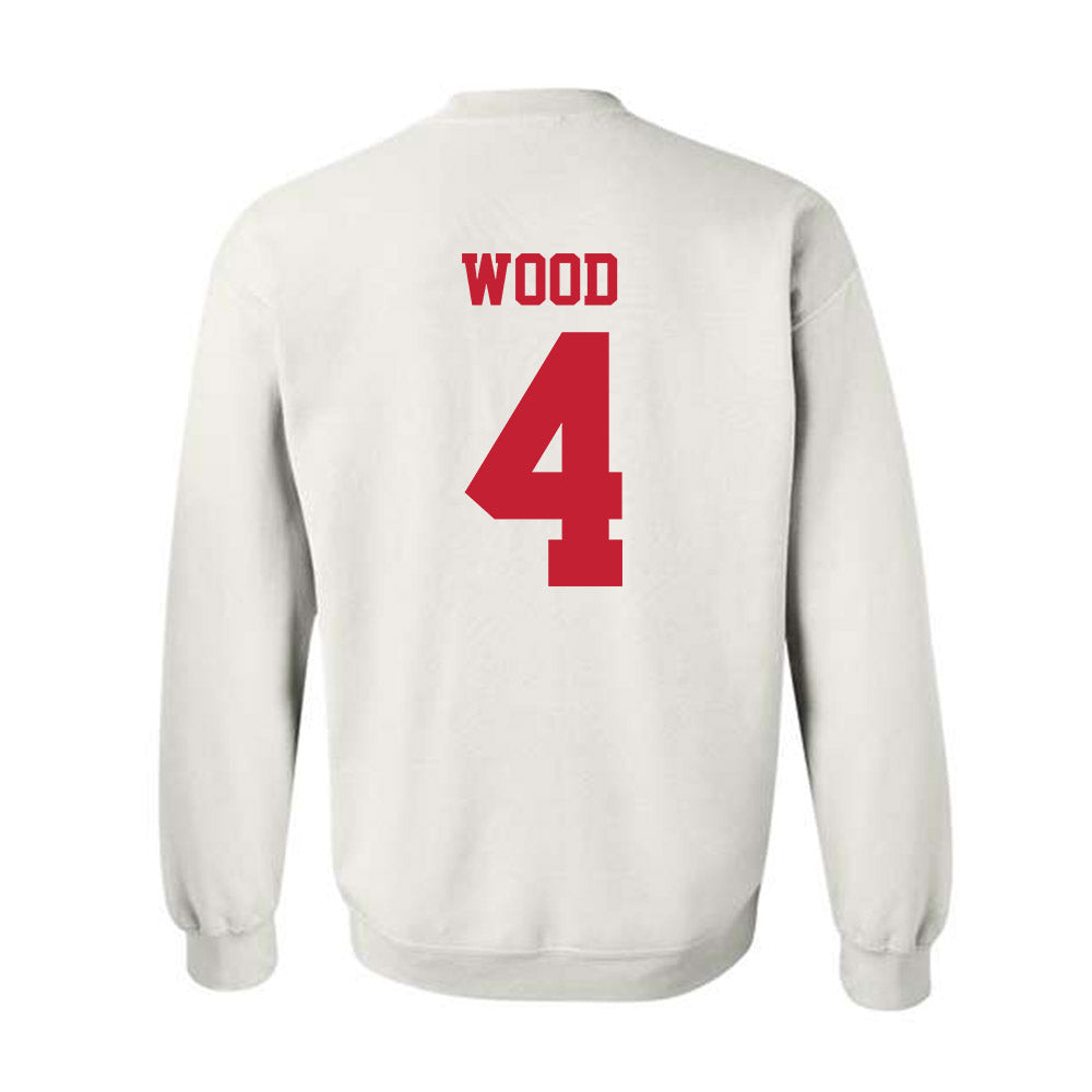 New Mexico - NCAA Baseball : Tye Wood - Classic Fashion Shersey Crewneck Sweatshirt-1