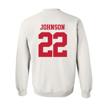 New Mexico - NCAA Football : Dimitri Johnson - Classic Fashion Shersey Crewneck Sweatshirt-1