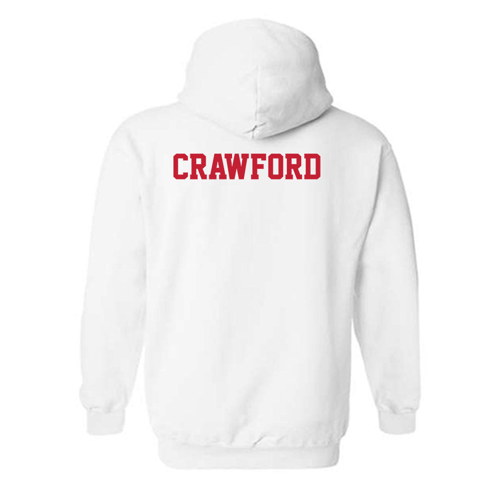 New Mexico - NCAA Men's Track & Field : Rhys Crawford - Classic Fashion Shersey Hooded Sweatshirt-1