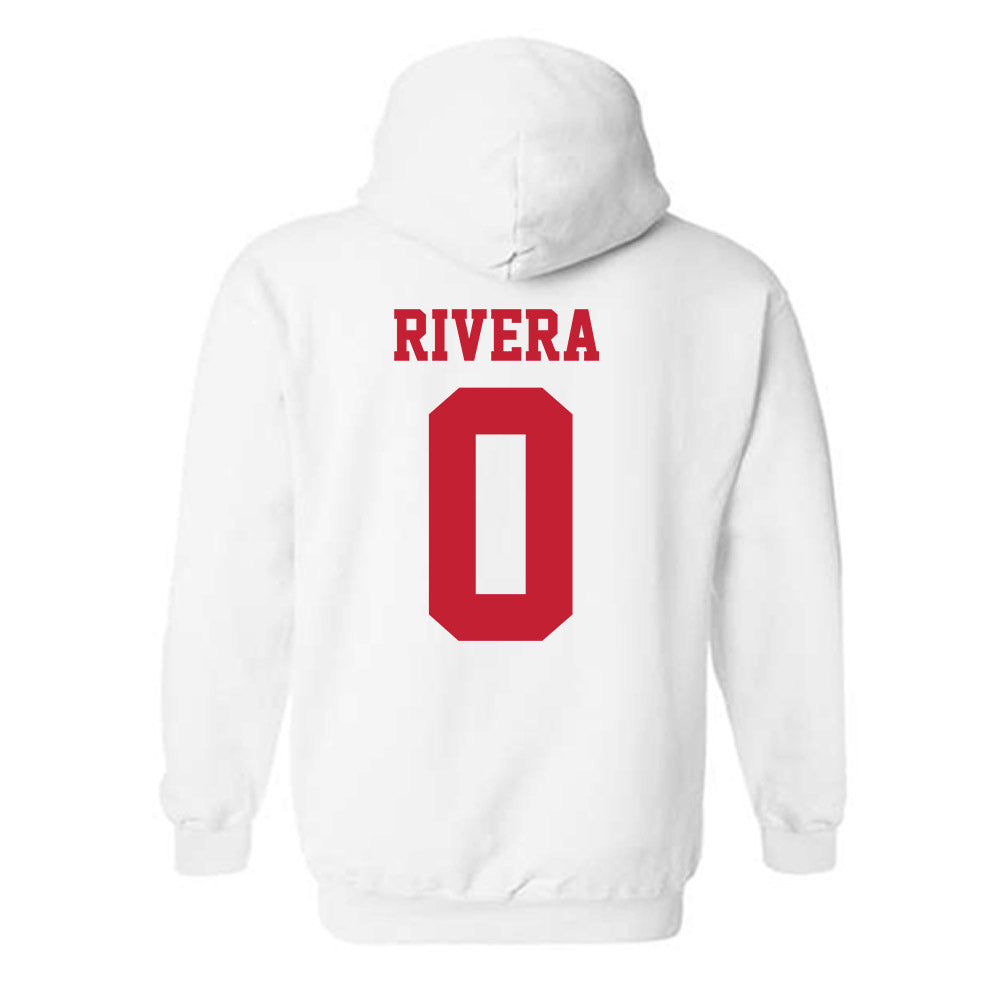 New Mexico - NCAA Football : Nicolas Rivera - Classic Fashion Shersey Hooded Sweatshirt-1