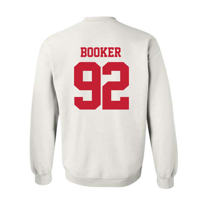 New Mexico - NCAA Football : Brian Booker - Classic Fashion Shersey Crewneck Sweatshirt-1