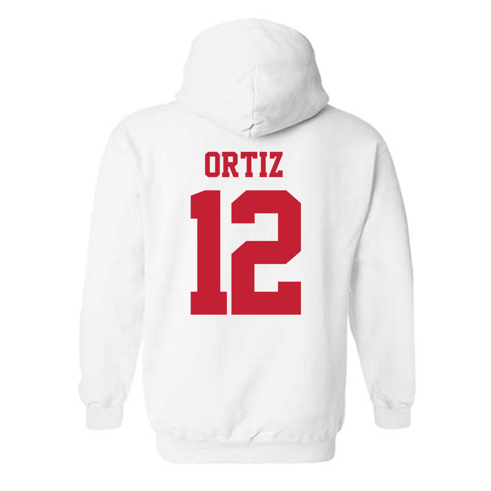 New Mexico - NCAA Softball : Alina Ortiz - Classic Fashion Shersey Hooded Sweatshirt-1