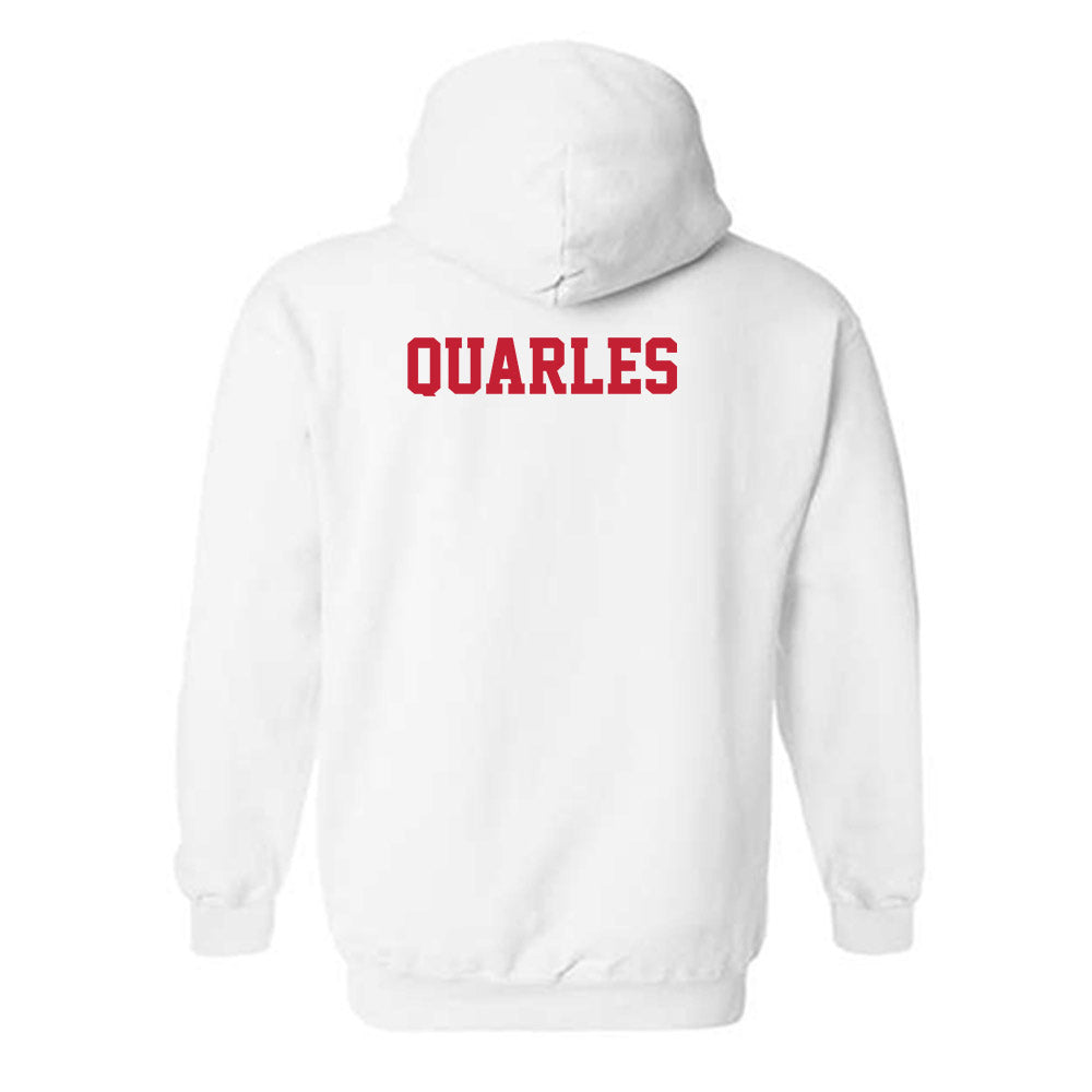 New Mexico - NCAA Women's Track & Field : Anaya Quarles - Classic Fashion Shersey Hooded Sweatshirt-1