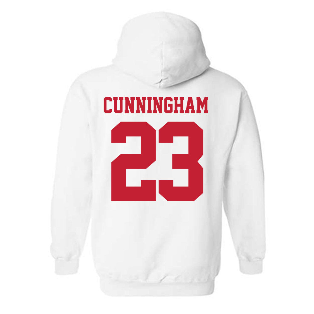 New Mexico - NCAA Baseball : Ty Cunningham - Classic Fashion Shersey Hooded Sweatshirt-1