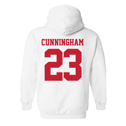 New Mexico - NCAA Baseball : Ty Cunningham - Classic Fashion Shersey Hooded Sweatshirt-1