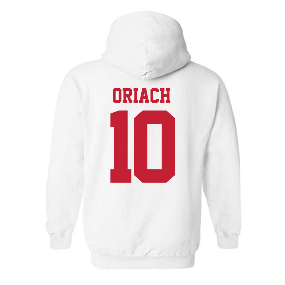 New Mexico - NCAA Baseball : Jordy Oriach - Classic Fashion Shersey Hooded Sweatshirt-1