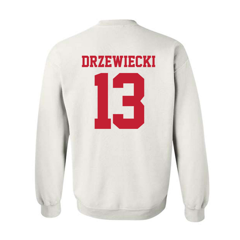 New Mexico - NCAA Football : Luke Drzewiecki - Classic Fashion Shersey Crewneck Sweatshirt-1