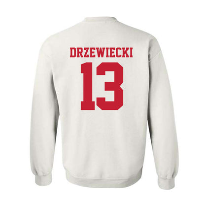 New Mexico - NCAA Football : Luke Drzewiecki - Classic Fashion Shersey Crewneck Sweatshirt-1
