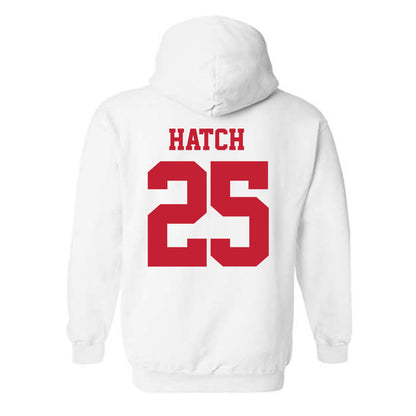 New Mexico - NCAA Football : Hyrum Hatch - Classic Fashion Shersey Hooded Sweatshirt-1