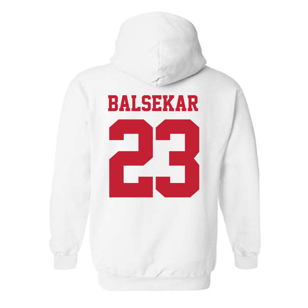 New Mexico - NCAA Men's Tennis : Aditya Balsekar - Classic Fashion Shersey Hooded Sweatshirt-1