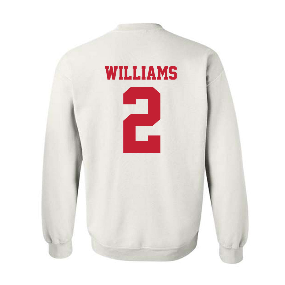 New Mexico - NCAA Football : Abraham Williams - Classic Fashion Shersey Crewneck Sweatshirt-1